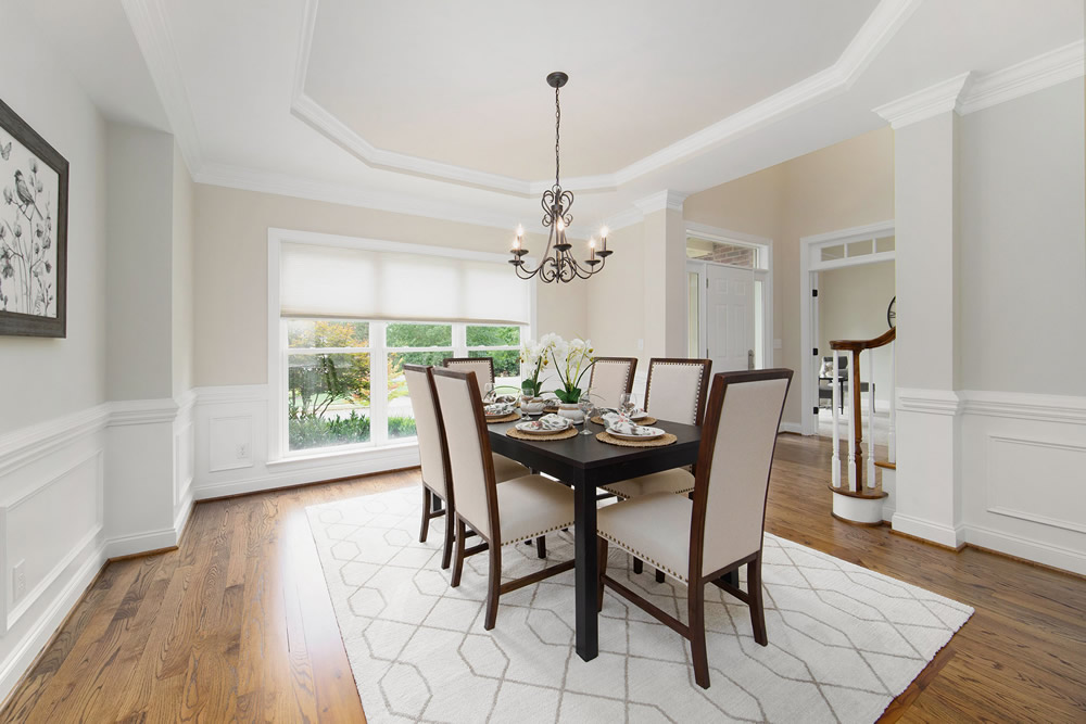 Dining Room portfolio home stagine company cornelius lake norman charlotte nc
